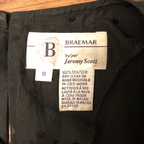 Jeremy Scott for Braemar Silk Top - Picture 4 of 5